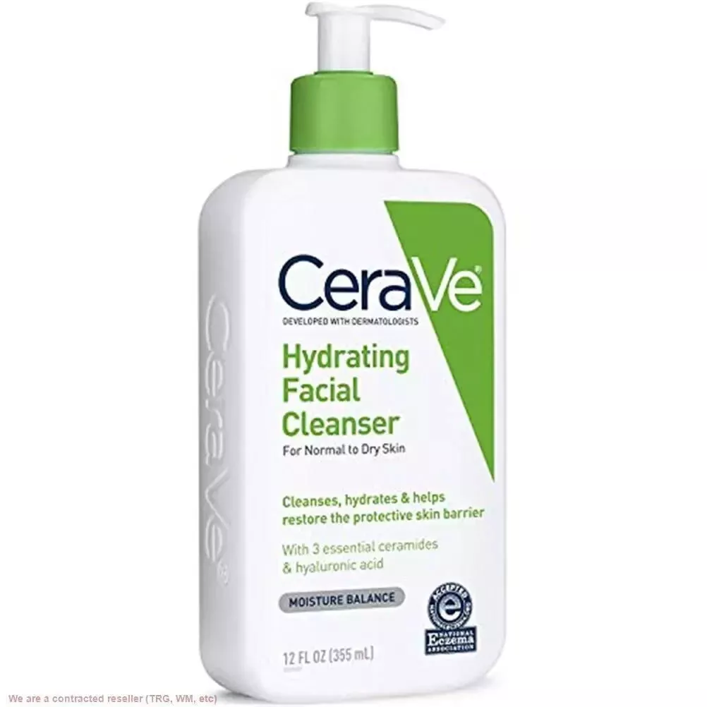 CeraVe Face Wash, Hydrating Facial Cleanser for Normal to Dry Skin